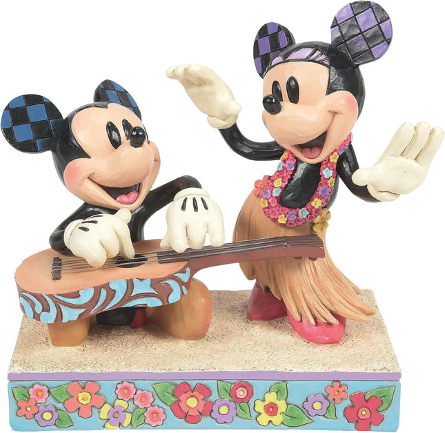 Figurine: Mickey & Minnie - Hawaiian Holiday