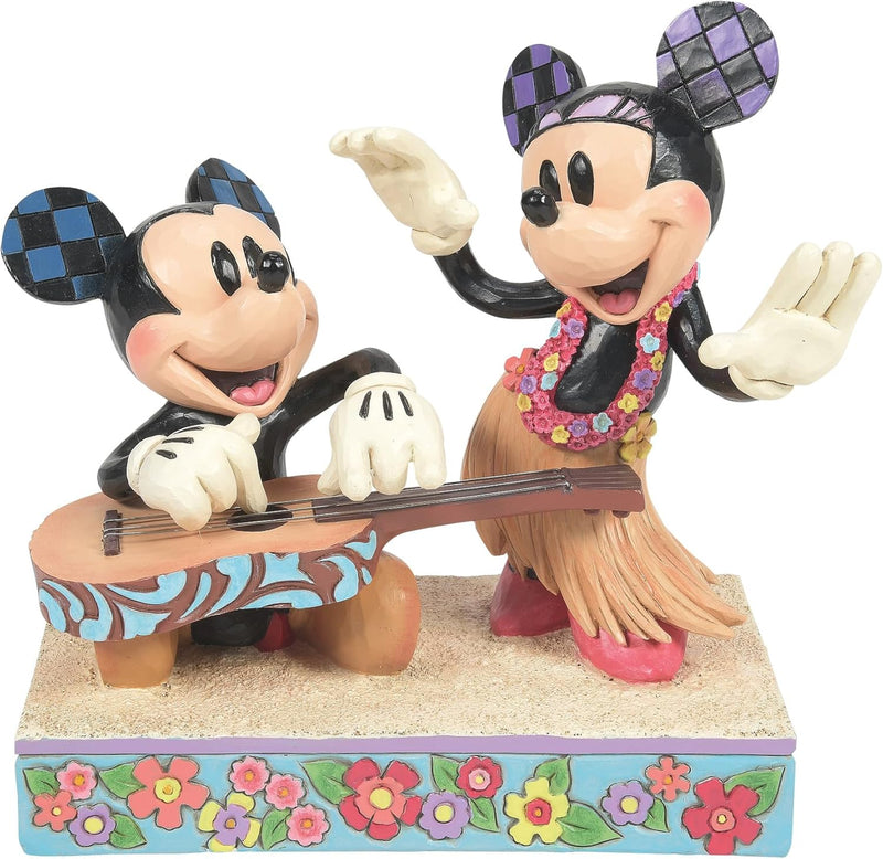 Figurine: Mickey & Minnie - Hawaiian Holiday