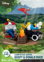 Figurine: Goofy & Donald Duck - Camping Series