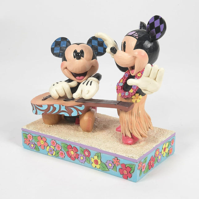Figurine: Mickey & Minnie - Hawaiian Holiday
