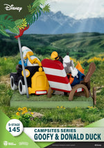 Figurine: Goofy & Donald Duck - Camping Series