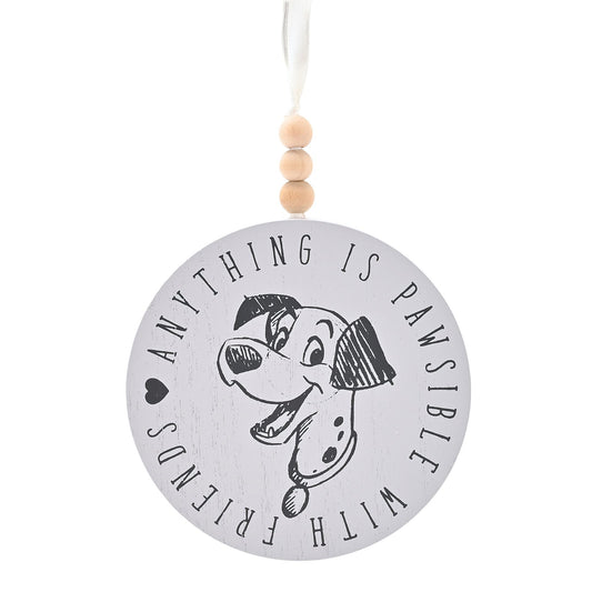 Plaquette: Anything is pawsible with friends - Katten & Honden