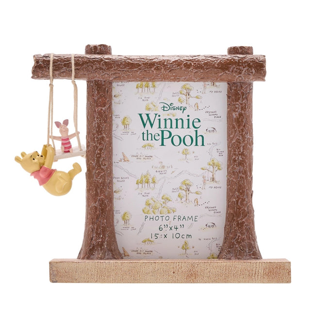 Fotolijst: Winnie The Pooh & Knorretje schommel