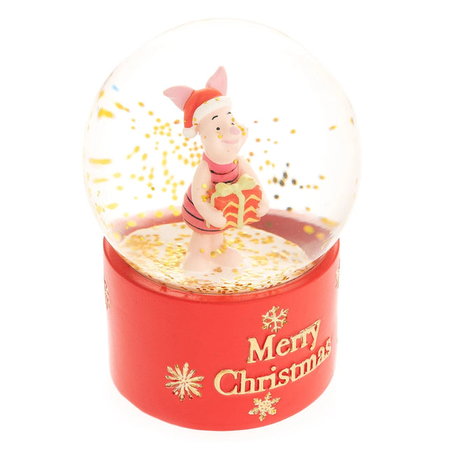Snowglobe: Piglet- Christmas