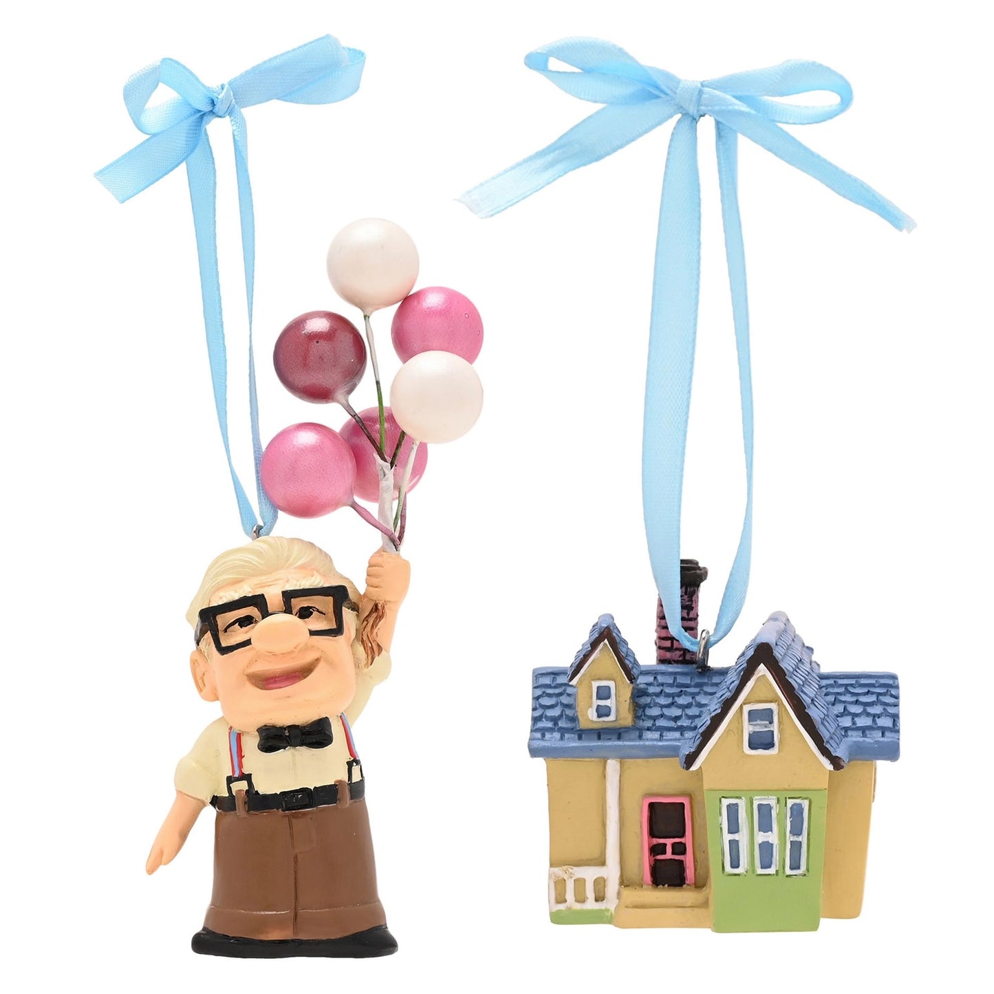 Hanging Ornament: Carl en Huis Set van 2