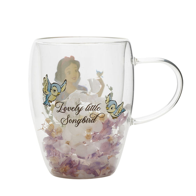 Theeglas: Snow White - Dubbelwandig