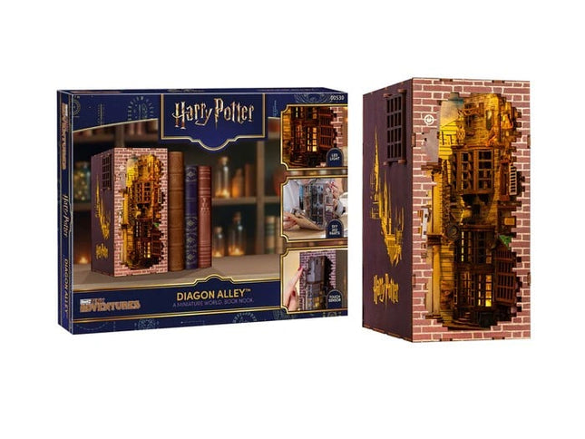 Buchstütze: Diagon Alley - 202 Teile mit LED-Licht