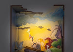 Boekensteun: Lion King - 82 delig met LED licht