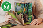 Boekensteun: Jungle Book - 68 delig met LED licht