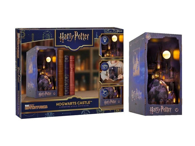 Bücherstütze: Hogwarts Schloss - 171 Teile mit LED-Licht