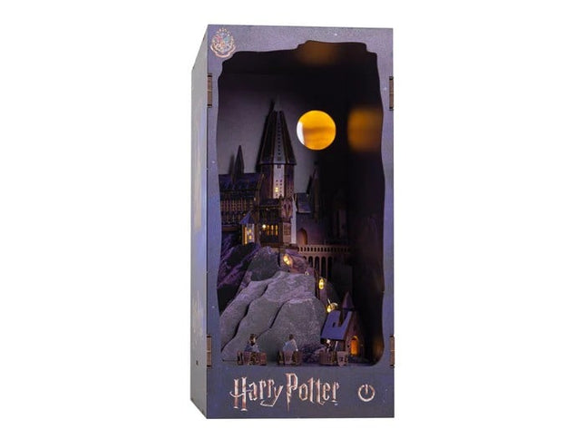Bücherstütze: Hogwarts Schloss - 171 Teile mit LED-Licht