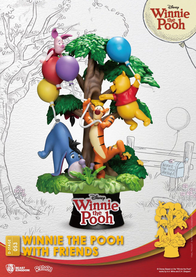 Figur: Winnie Puuh mit Freunden