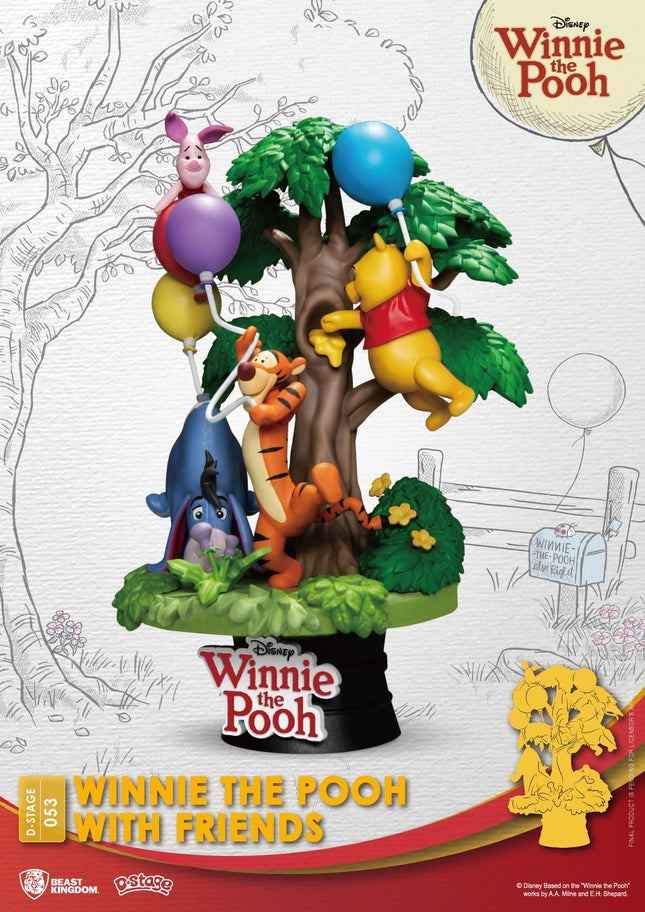 Figur: Winnie Puuh mit Freunden