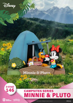 Figurine: Minnie & Pluto - Camping Serie