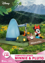 Figurine: Minnie & Pluto - Camping Serie