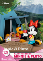 Figurine: Minnie & Pluto - Camping Serie
