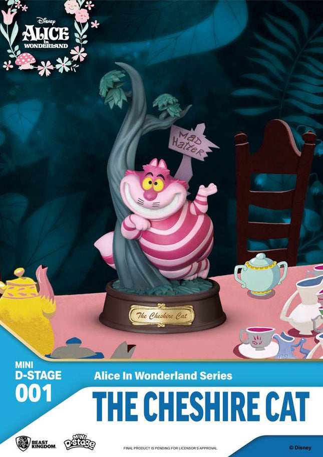 Figurine: The Cheshire Cat - Mini Diorama 10 cm