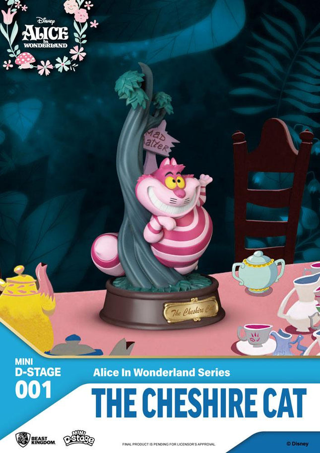 Figurine: The Cheshire Cat - Mini Diorama 10 cm