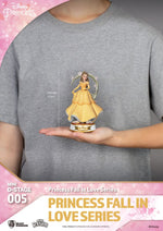 6 Mini Diorama set: Stage Statues Princess Fall In Love Series