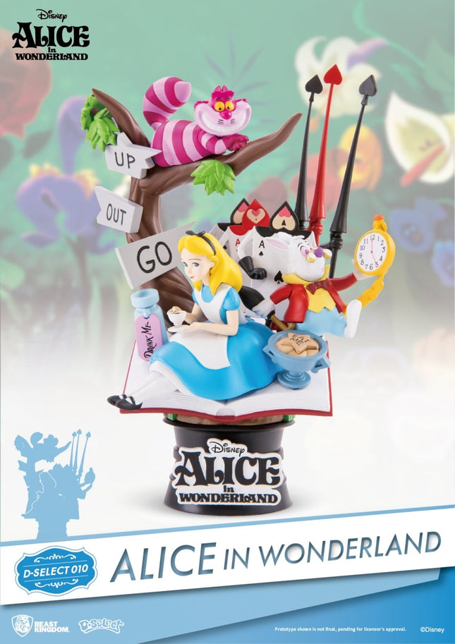 Figurine: Alice in Wonderland Diorama 18cm
