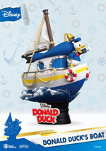 Figurine: Donald Duck's Boat Diorama - 15 cm