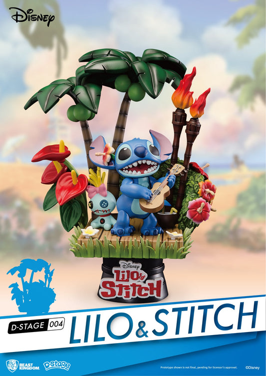 Figurine: Stitch - Diorama D-stage 14 cm