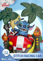 Figurine: Lilo & Stitch - Stitch Racing Car PVC Diorama