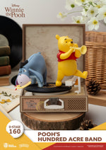 Figur: Winnie Puuh - Record Player Series PVC Figur Pooh's Hundred Acre Band 12 cm