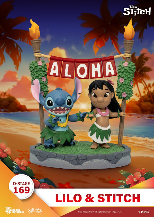 Figurine: Lilo & Stitch - D-Stage PVC Diorama