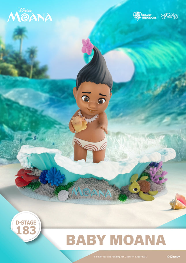 Figurine: Baby Moana - Moana D-Stage 11.3 cm