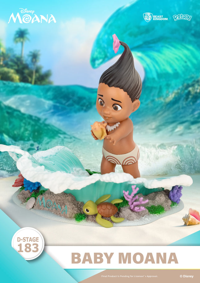 Figurine: Baby Moana - Moana D-Stage 11.3 cm