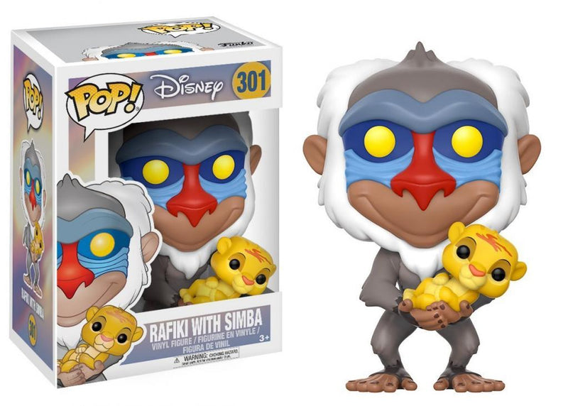 DISNEY - Lion King - POP N¬∞ 301 - Rafiki with Simba