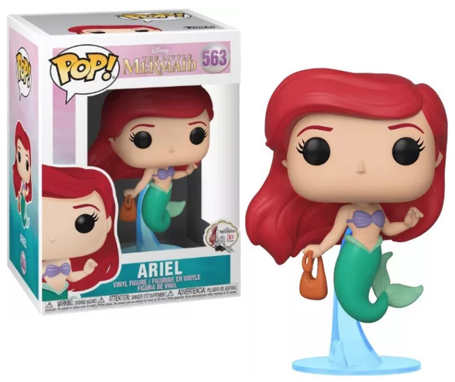 DISNEY- Little Mermaid- POP N¬∞ 563 - Ariel with Bag