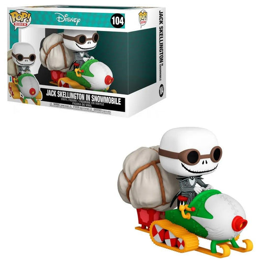 DISNEY - Pop Ride Super DLX N¬∞ 104 - Jack with Goggles and Snowmob.