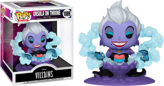 DISNEY Villains  - POP Deluxe N¬∞ 1089 - Ursula on Throne