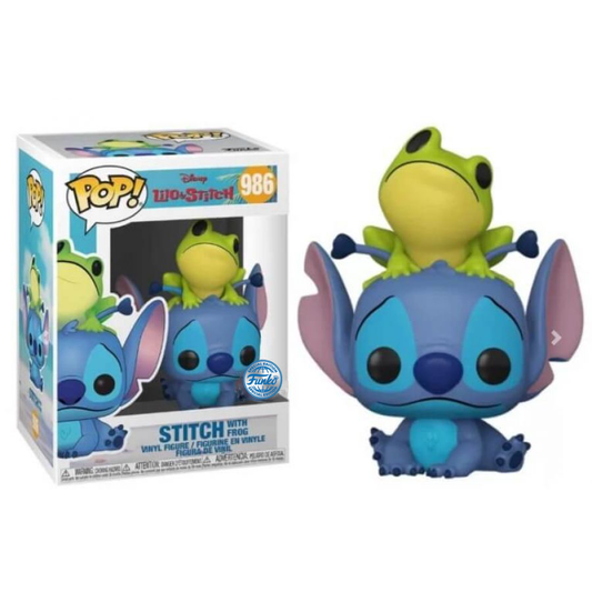 LILO & STITCH - POP N¬∞ 986 - Stitch with Frog Special Edition