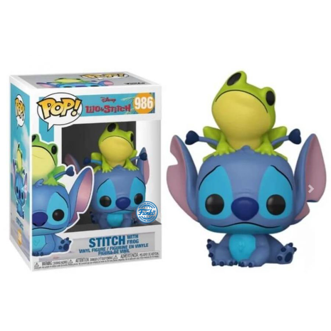 LILO & STITCH - POP N¬∞ 986 - Stitch with Frog Special Edition