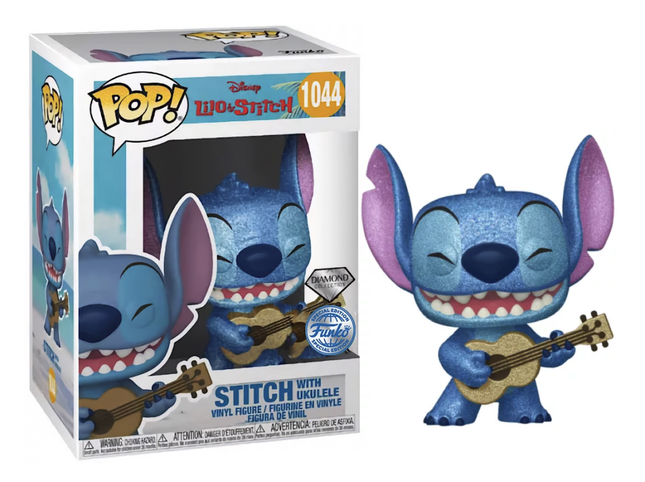 LILO & STITCH - POP N¬∞ 1044 - Stitch with Ukulele (Diamond)