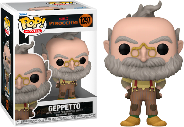 PINOCCHIO NETFLIX - POP Movies N° 1297 - Geppetto