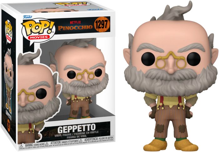PINOCCHIO NETFLIX - POP Movies N¬∞ 1297 - Geppetto