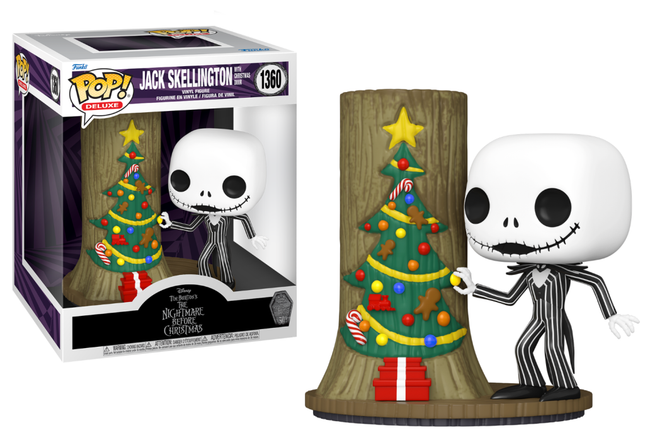 NBX "30TH ANNIV." - POP Deluxe N¬∞ 1360 - Jack with Christmas Town Door