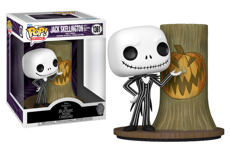 NBX "30TH ANNIV." - POP Deluxe N¬∞ 1361 - Jack with Halloween Town Door