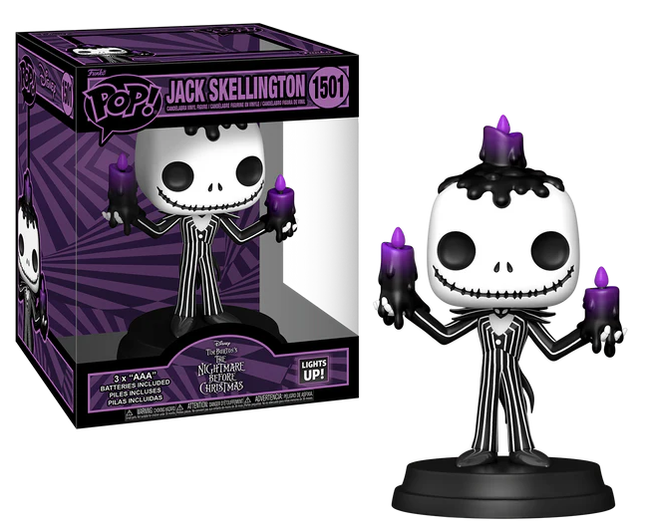 NIGHTMARE BEFORE CHRISTMAS - POP Super N¬∞ 1501 - Jack (Lights Up!)