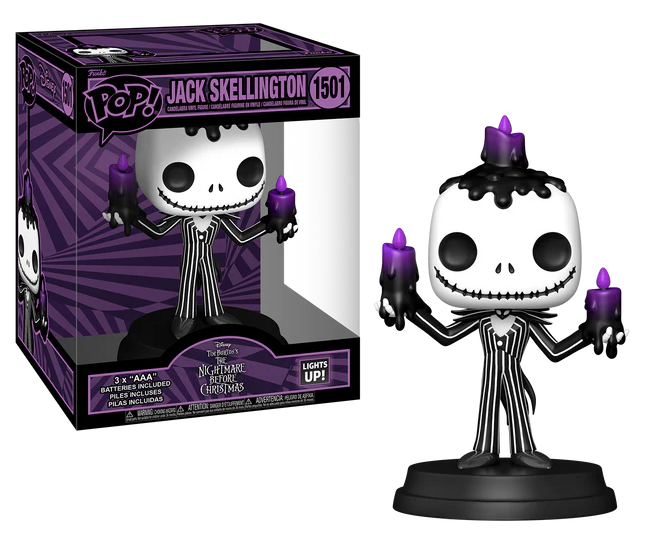 NIGHTMARE BEFORE CHRISTMAS - POP Super N¬∞ 1501 - Jack (Lights Up!)