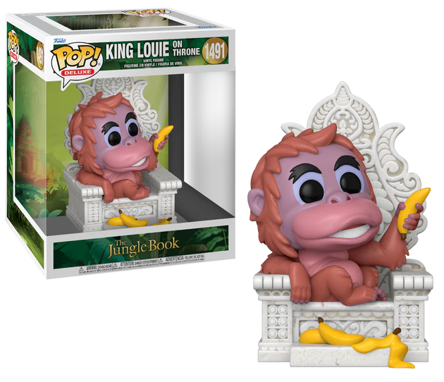 JUNGLE BOOK - POP Deluxe N¬∞ 1491 - King Louie on throne