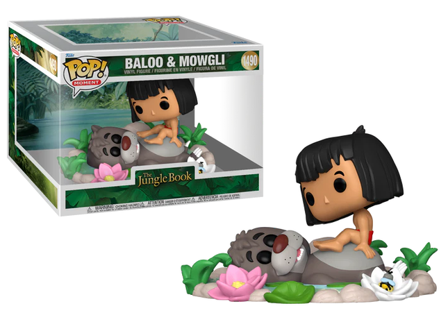 JUNGLE BOOK - POP Moment N¬∞ 1490 - Baloo & Mowgli