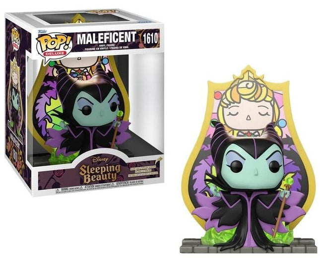 VILLAINS - POP Deluxe N¬∞ 1610 - Maleficent (Stained Glass)