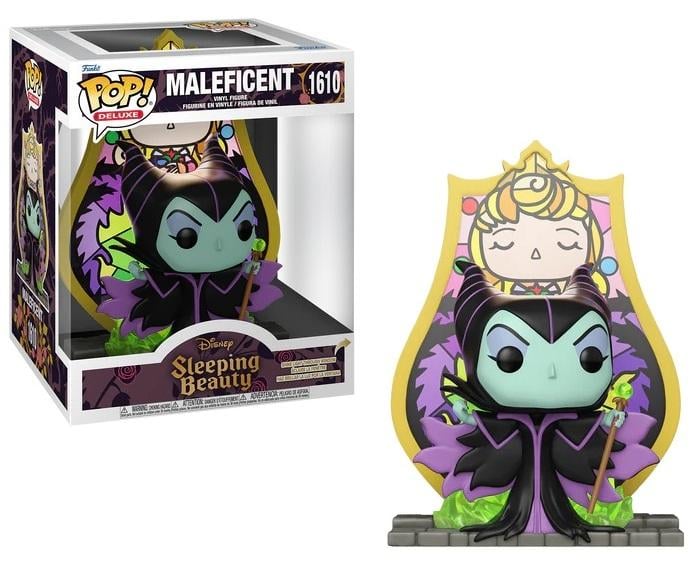 VILLAINS - POP Deluxe N¬∞ 1610 - Maleficent (Stained Glass)
