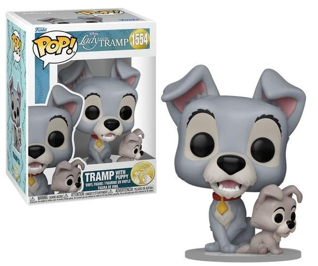 LADY AND THE TRAMP - POP Disney N¬∞ 1554 - Tramp with puppy