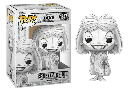 SKETCHED - POP Disney N¬∞ 1647 - Cruella De Vil